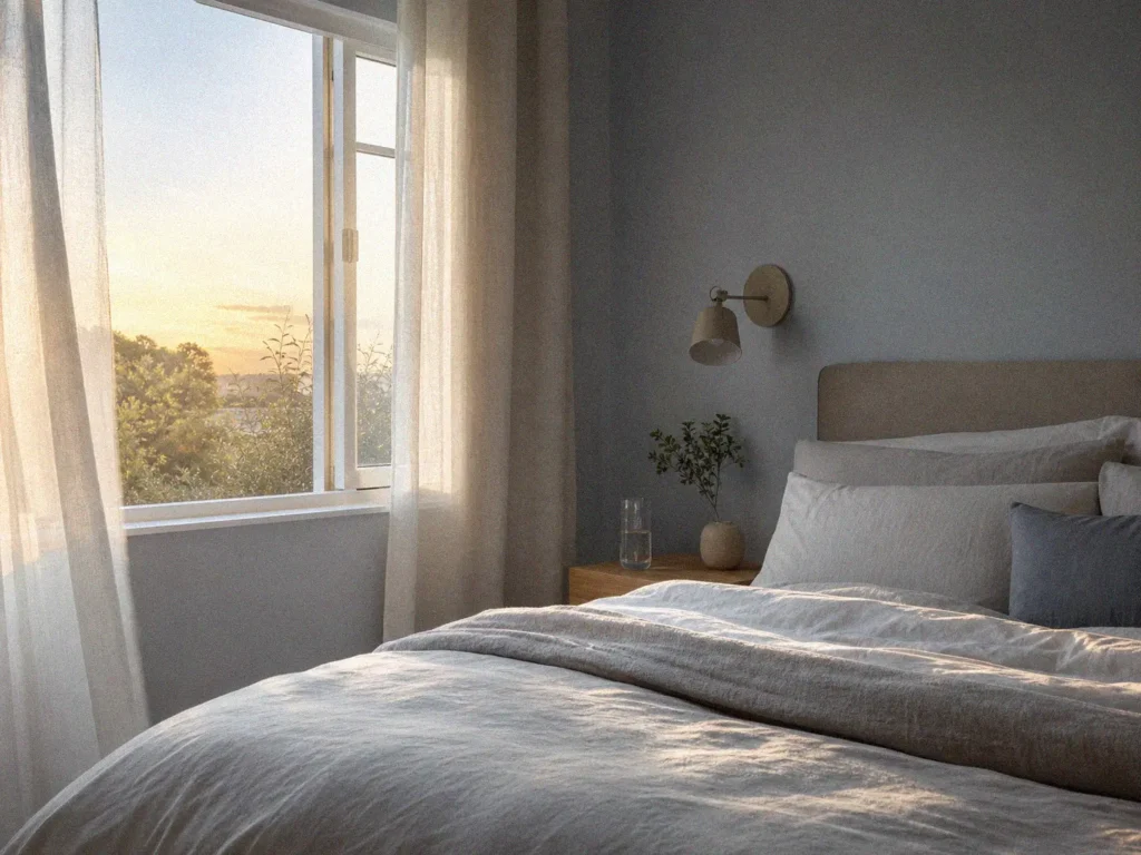 Lumiere du matin et sommeil des gestes pour recaler son